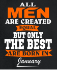 All men January